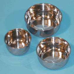 Stainless Steel Bowls Fits Our Lava Line!